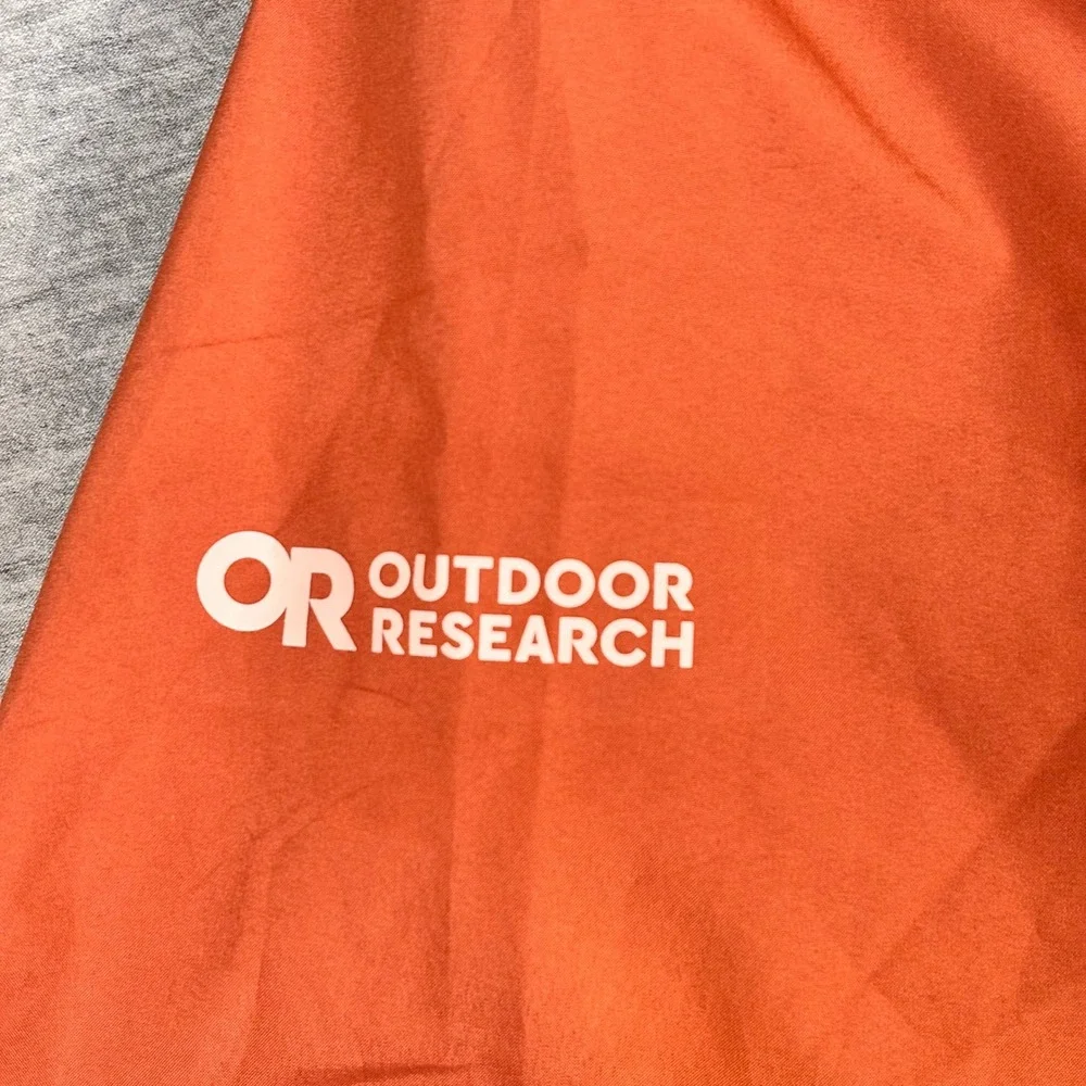 Outdoor Research Womens Aspire Trench GORE-TEX Rain Jacket Orange 287622 Small - Picture 8 of 13
